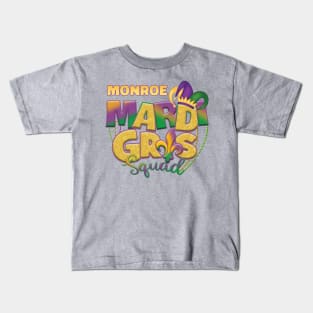 Monroe Mardi Gras Kids T-Shirt